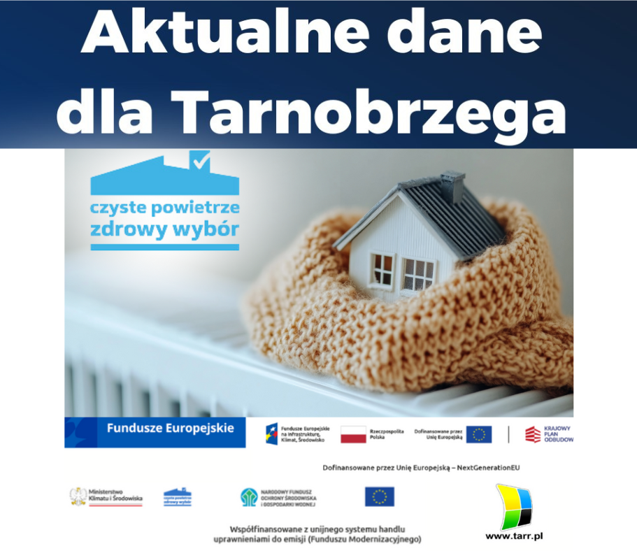 Program „Czyste Powietrze” w Tarnobrzegu – aktualne dane
